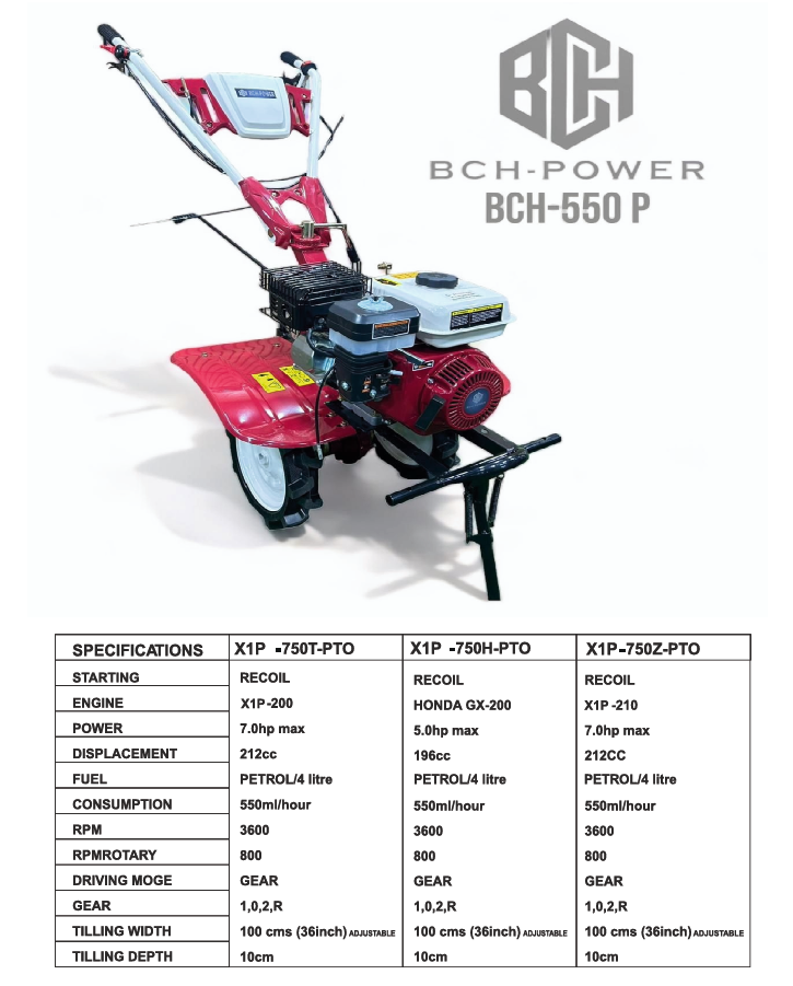X1 Power Tiller
